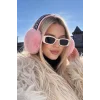 Pembe Renk Peluş Kulaklık