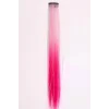 Pembe Renk Simli Yan Postiş (50cm)