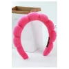 Pembe Renk Spa Havlu Taç