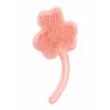 Pembe Renk Yonca Figürlü Saç Tarama Fırçası/Tarak