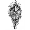 Pusula Mini Geçici Dövme Tattoo