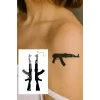 Silah Mini Geçici Dövme Tattoo