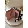 Siyah Renk Deri Kadın Cüzdan