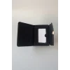 Siyah Renk Deri Kadın Cüzdan/Kartlık