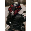 Siyah Renk Kurukafa Figürlü Bandana