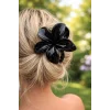 Siyah Renk Lotus Mandal Toka