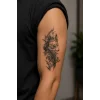 Tilki Geçici Dövme Tattoo