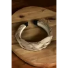 Vizon Renk Örgülü Taç