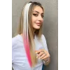 Yan Çıt Çıt Postiş / 2 Renk Ombre / 50 Cm