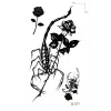 Yengeç Mini Geçici Dövme Tattoo