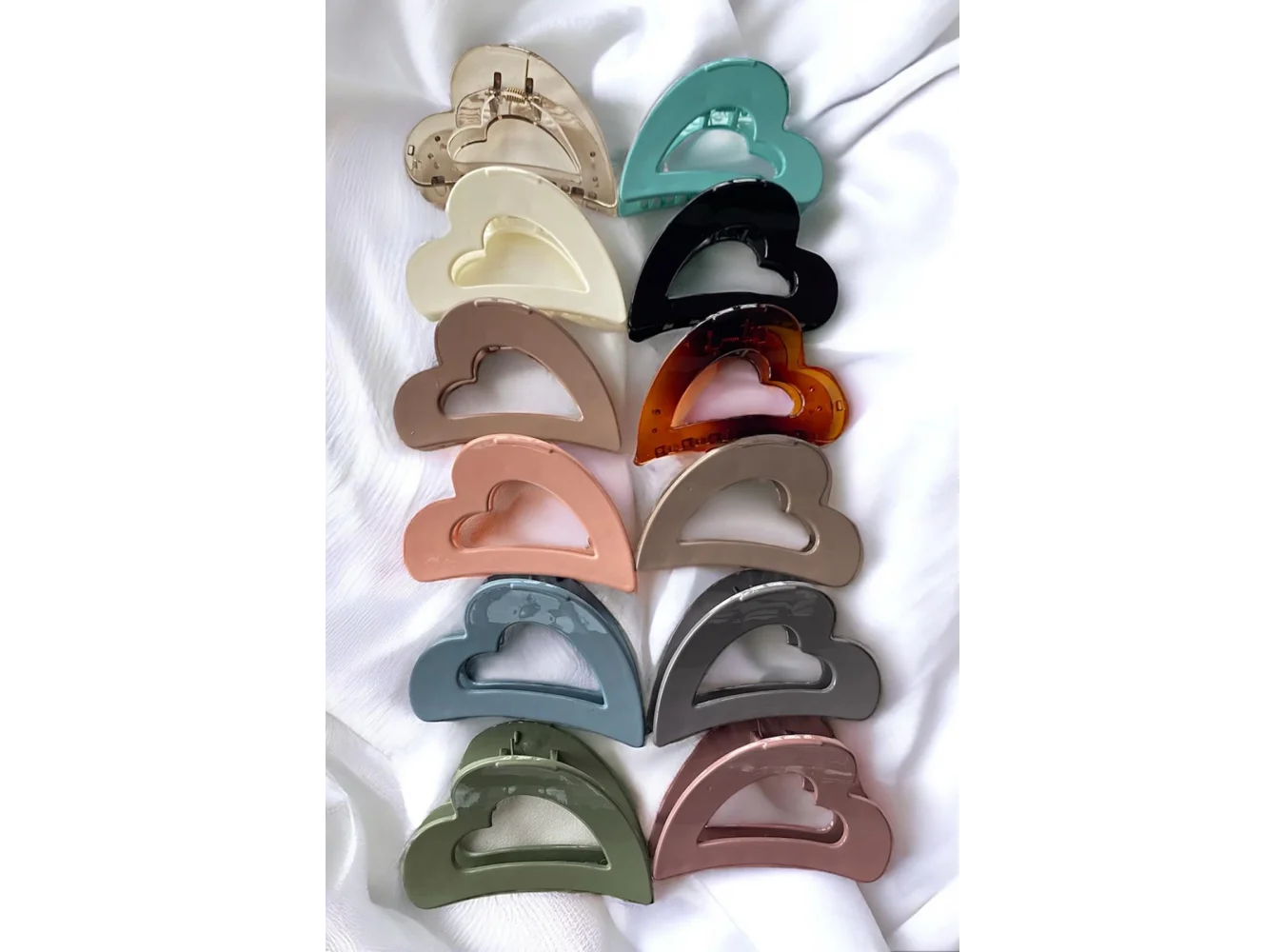 12li Karışık Renk Mandal Toka Set