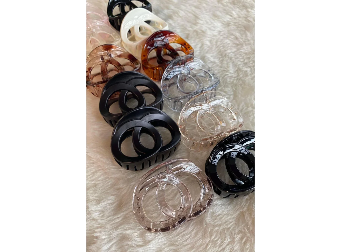12li Karışık Renk Mandal Toka Set