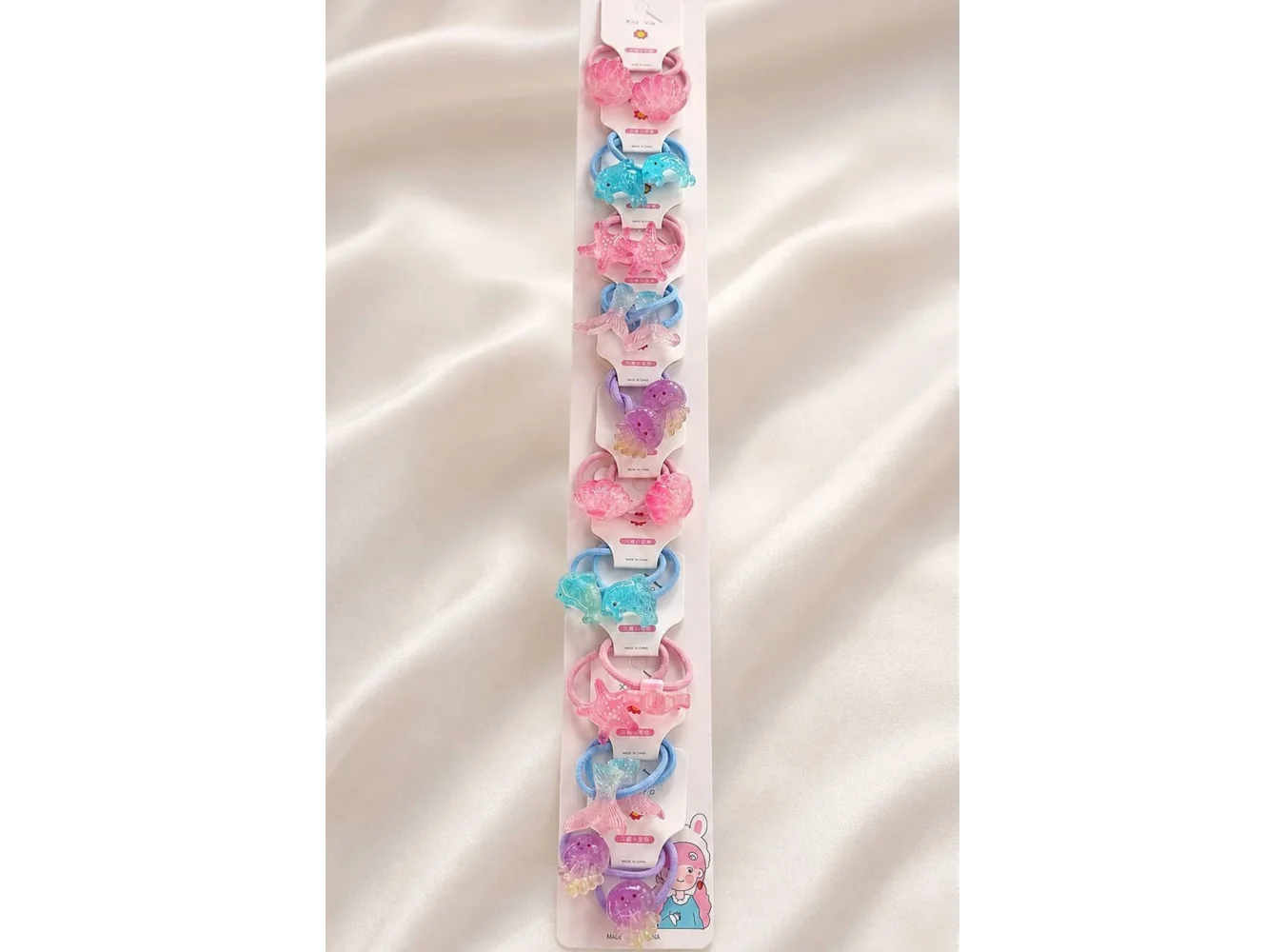 20li Karışık Renk Lastik Toka Set
