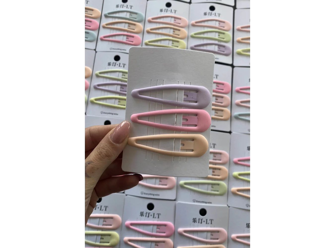 30lu Karışık Renk Yan Toka Set