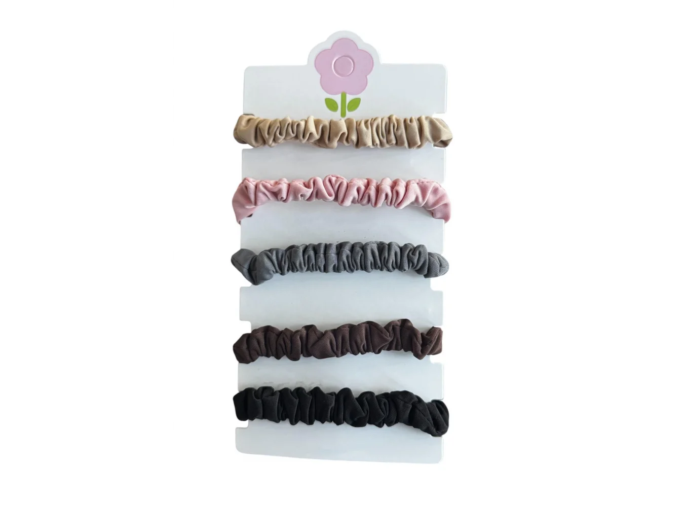5li Karışık Renk Lastik Toka Set