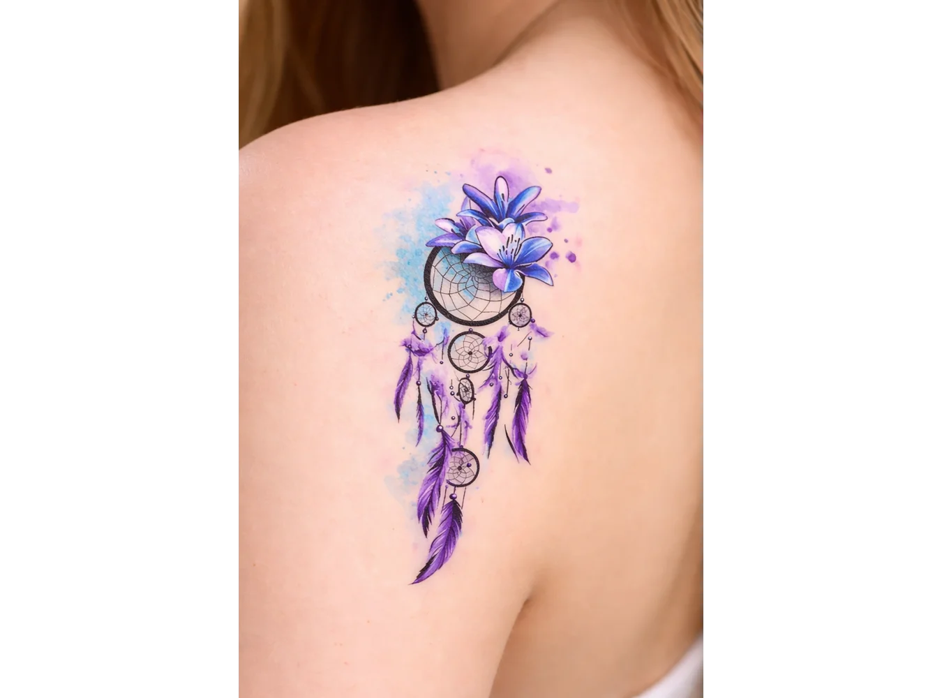 Geçici Düş Kapanı Figürlü Mini Dövme Tattoo