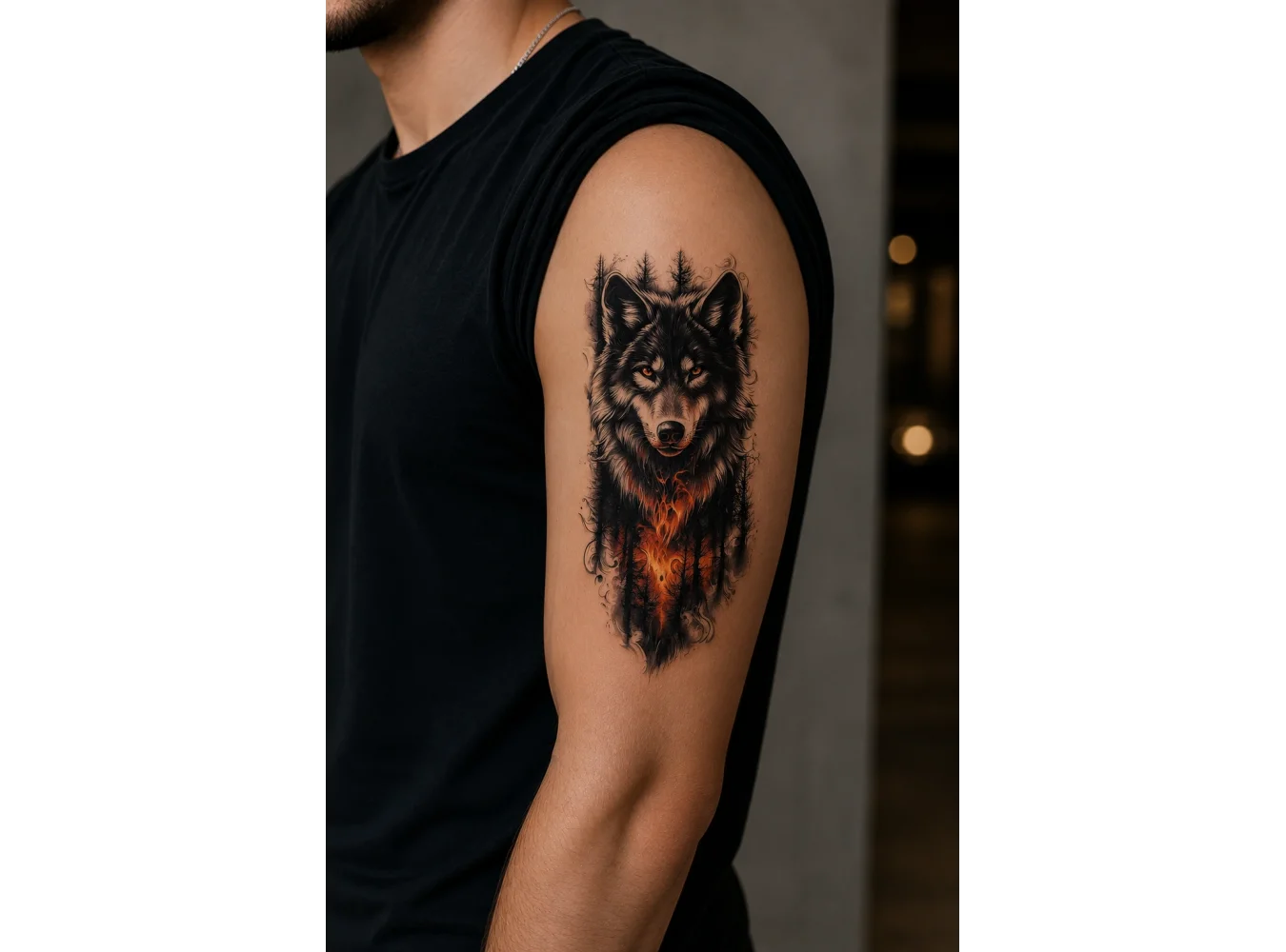 Alev ve Kurt Geçici Dövme Tattoo
