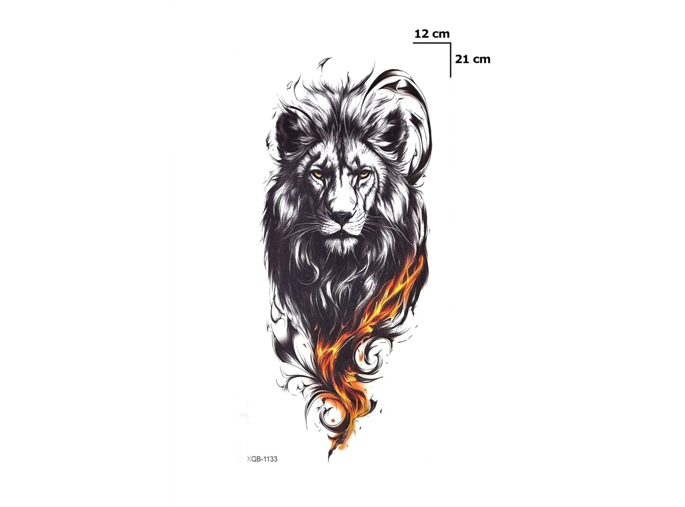 Aslan Dövme Geçici Tattoo
