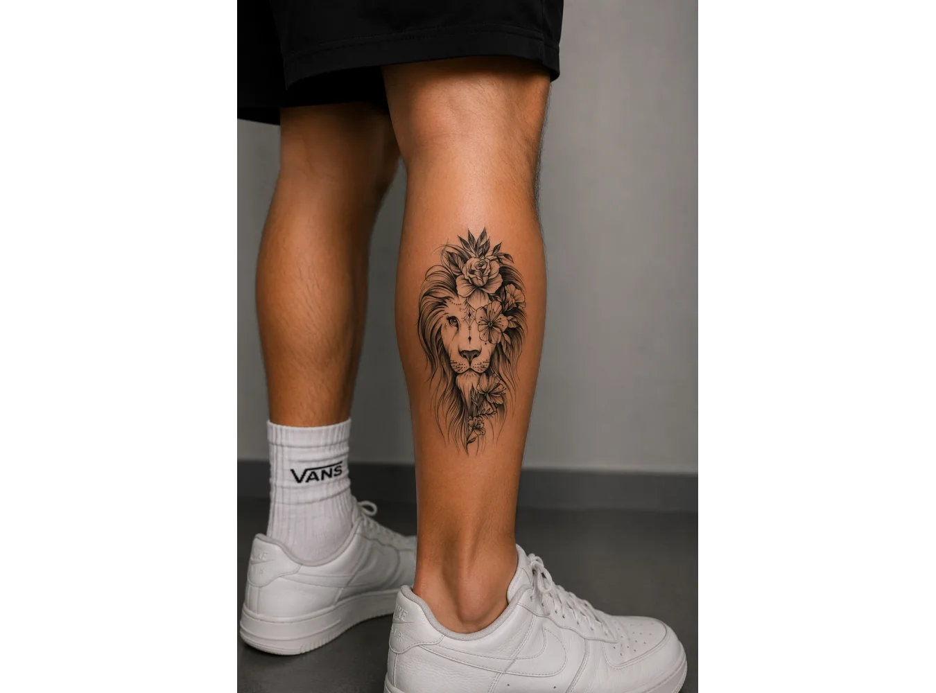 Aslan Dövme Geçici Tattoo