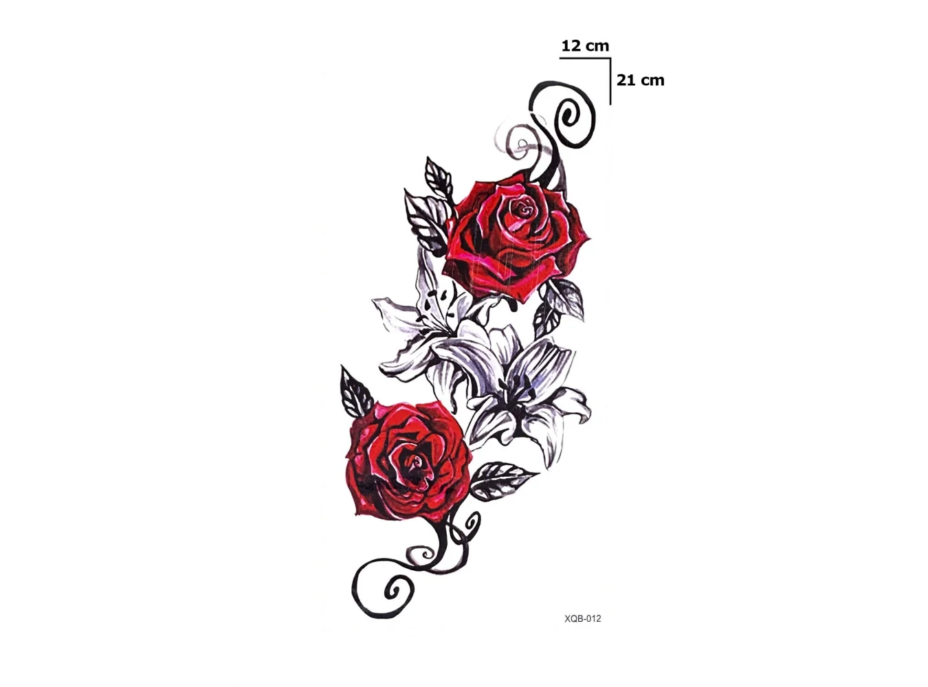Çiçek Geçici Dövme Tattoo