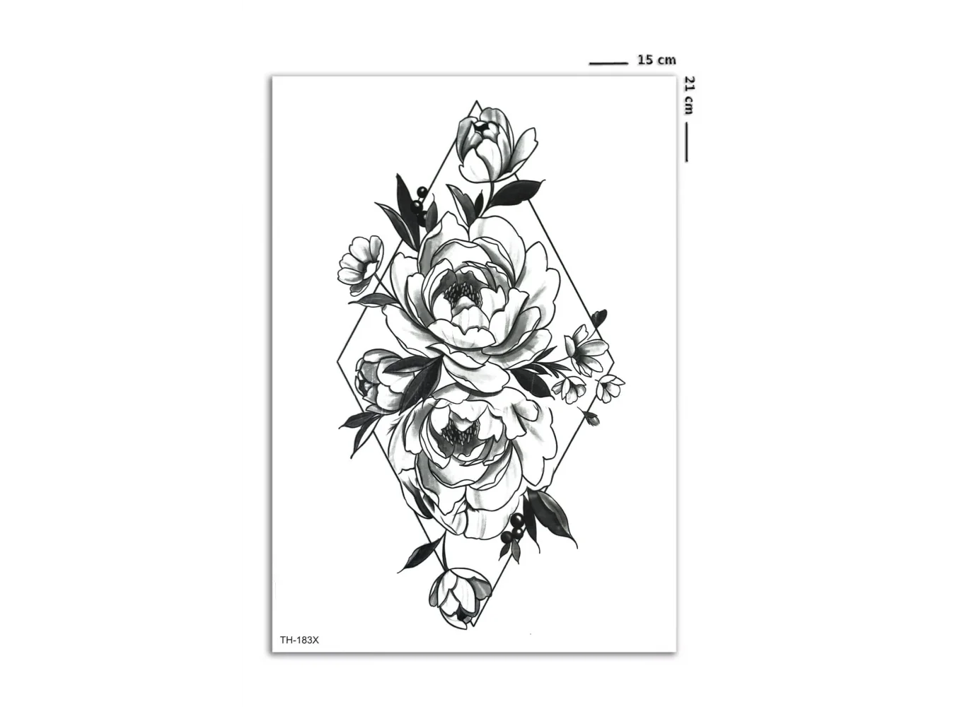 Çiçek Geçici Dövme Tattoo