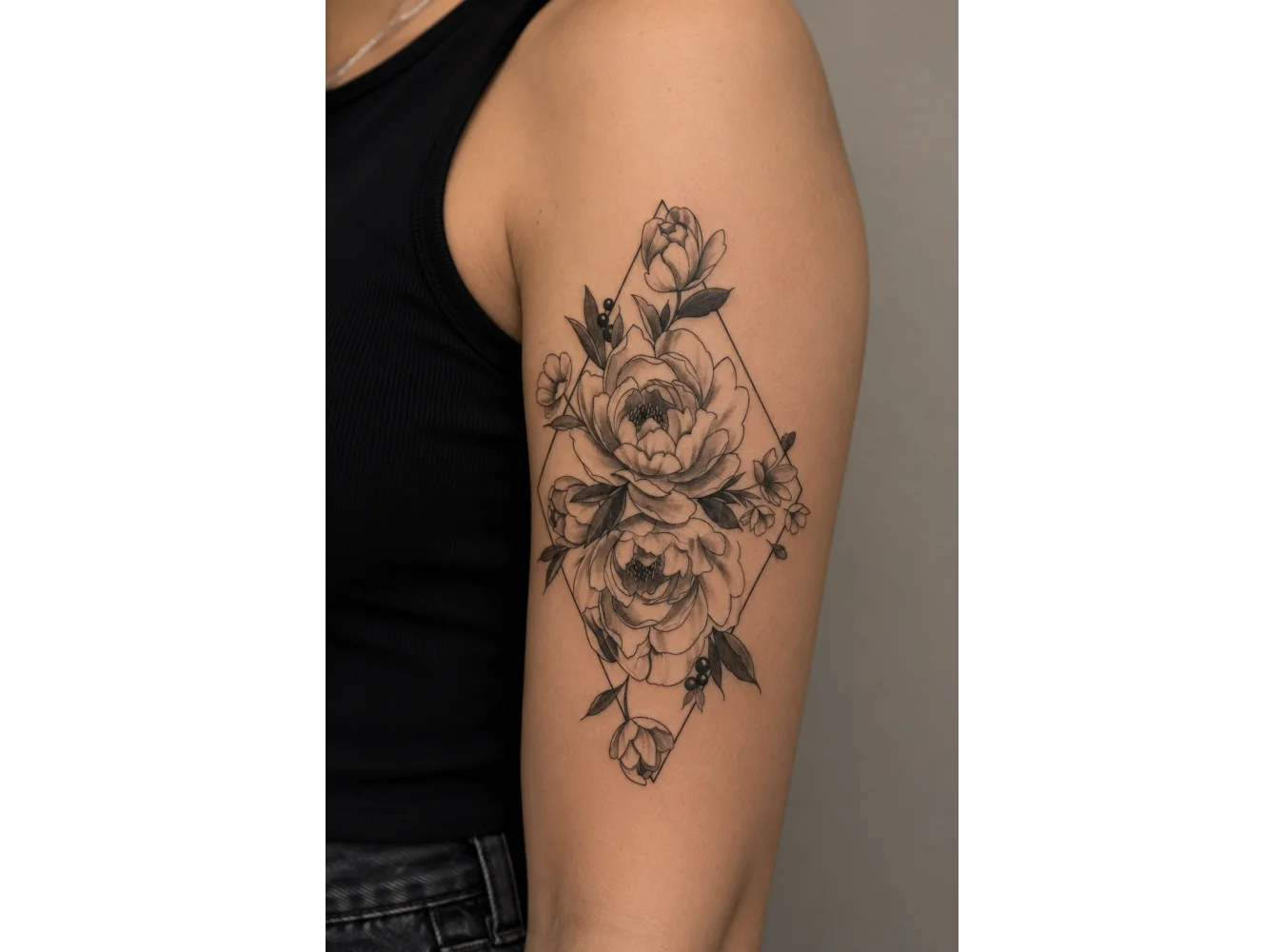 Çiçek Geçici Dövme Tattoo