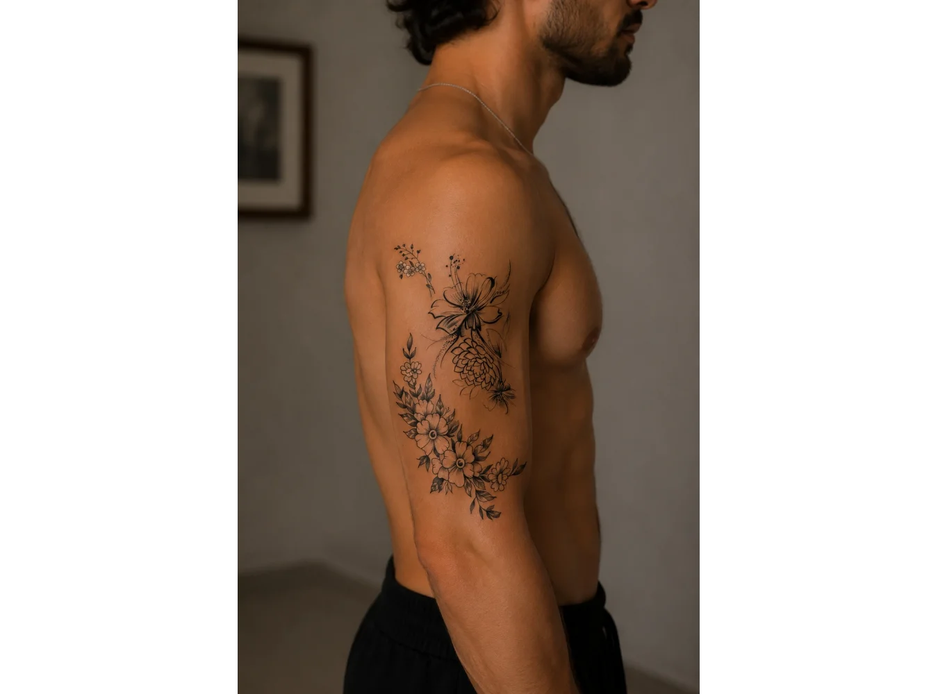Çiçek Geçici Dövme Tattoo