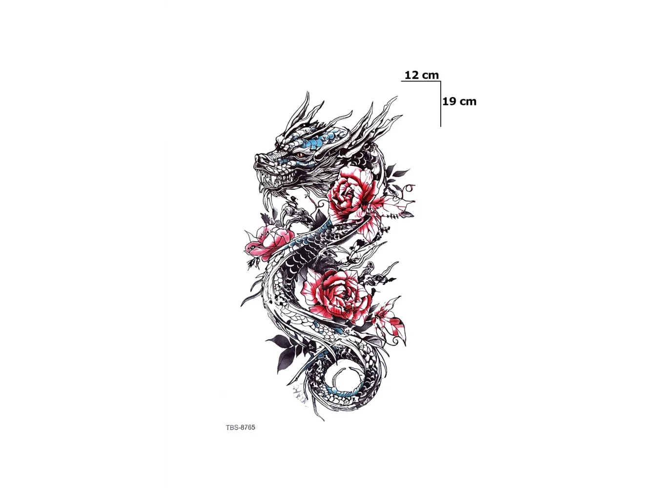 Ejderha Geçici Dövme Tattoo