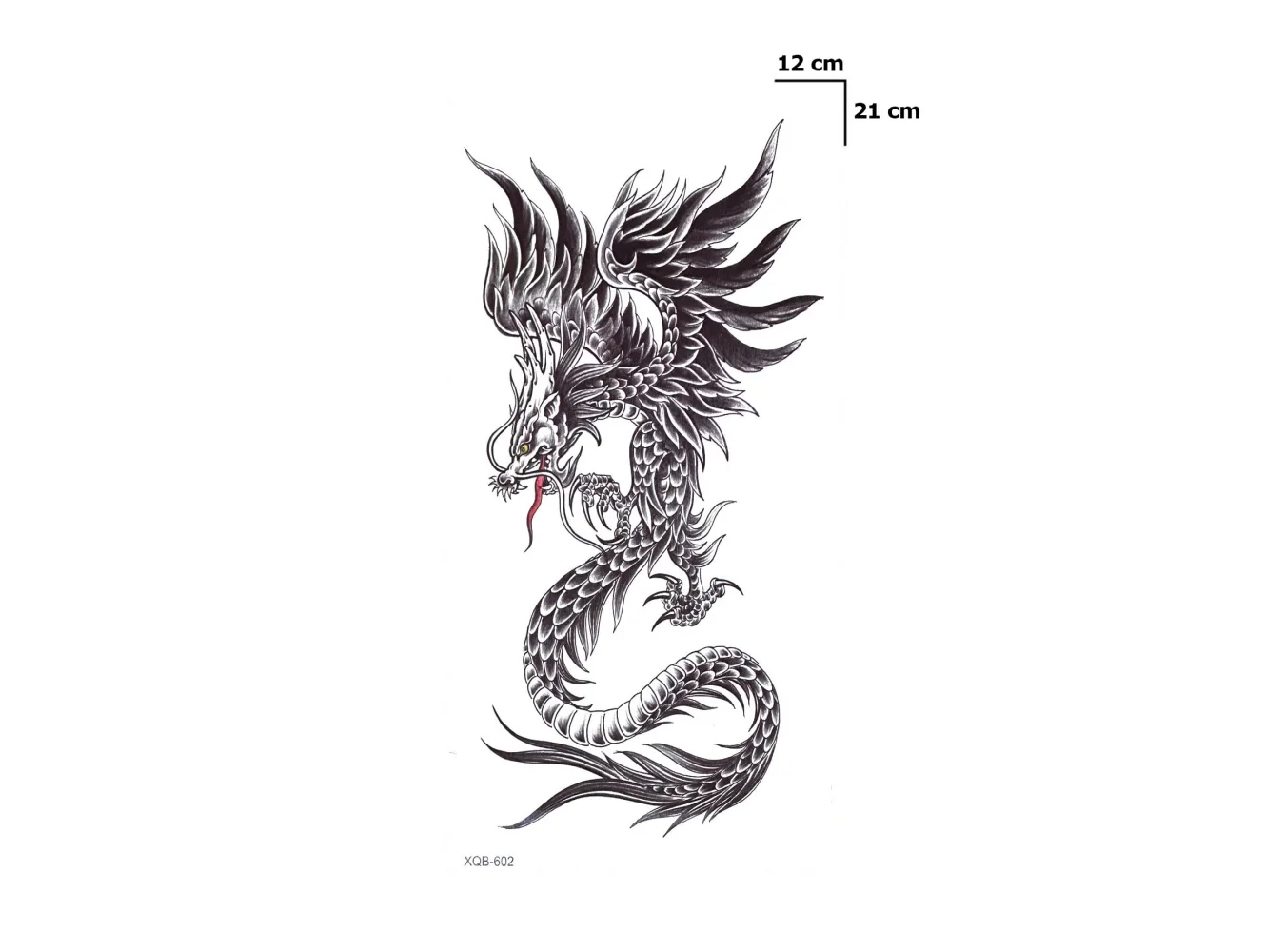 Ejderha Geçici Dövme Tattoo