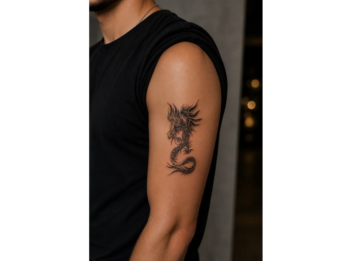 Ejderha Geçici Dövme Tattoo