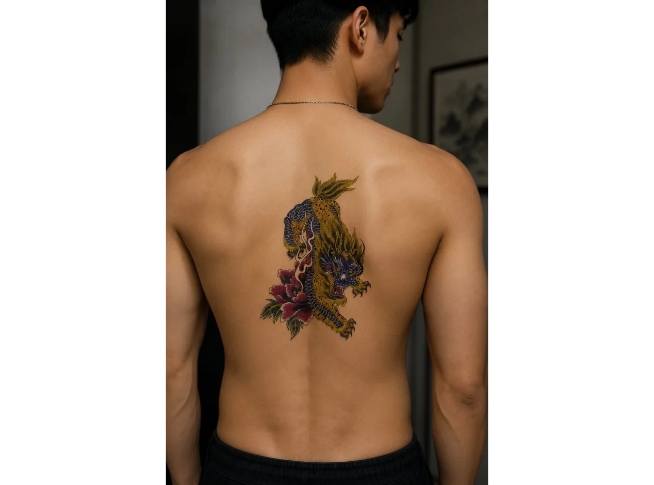 Ejderha Geçici Dövme Tattoo