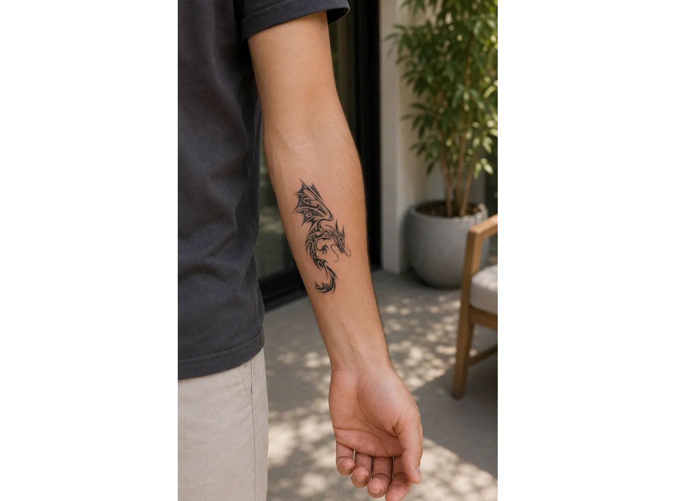Ejderha Mini Geçici Dövme Tattoo