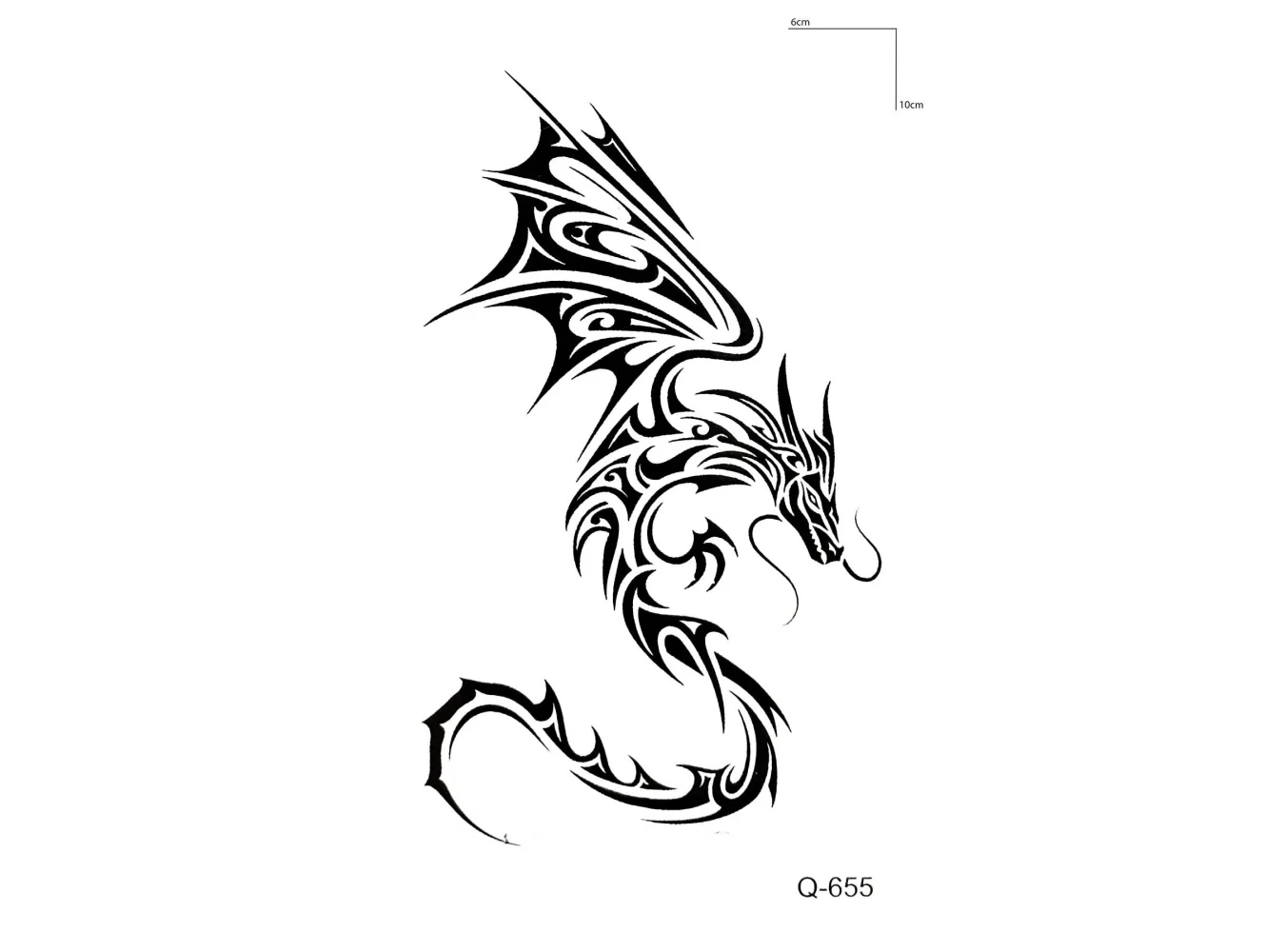 Ejderha Mini Geçici Dövme Tattoo