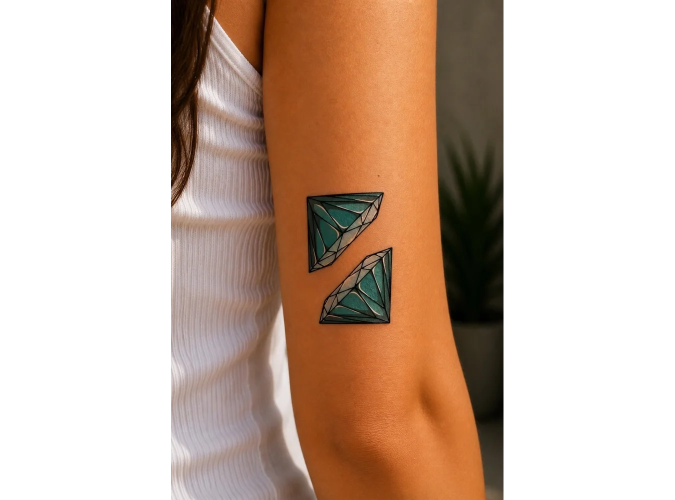 Elmas Mini Geçici Dövme Tattoo