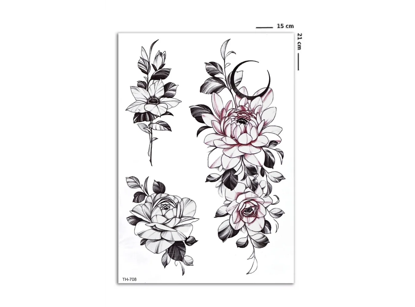 Geçici Çiçek Dövme Tattoo