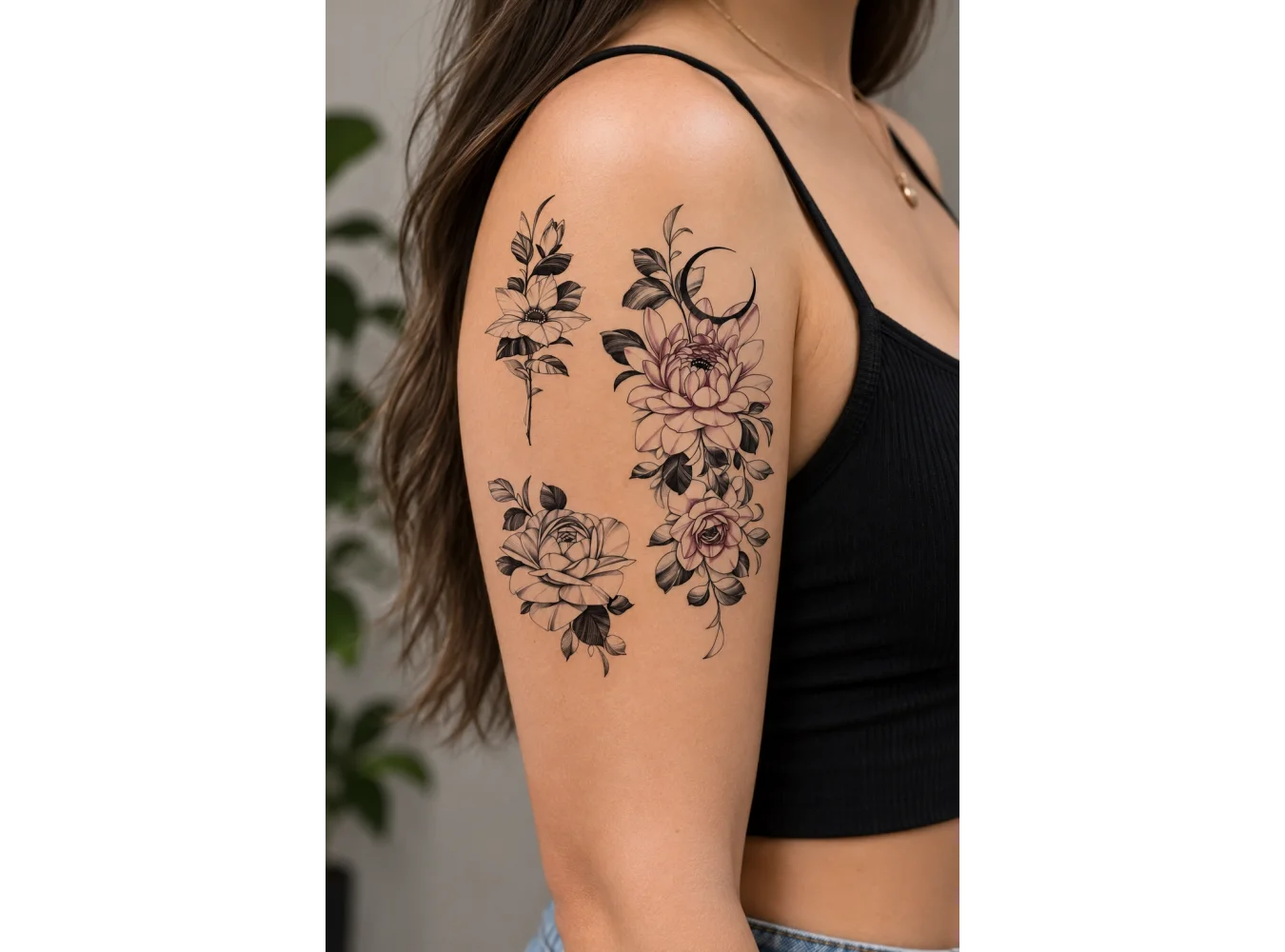 Geçici Çiçek Dövme Tattoo