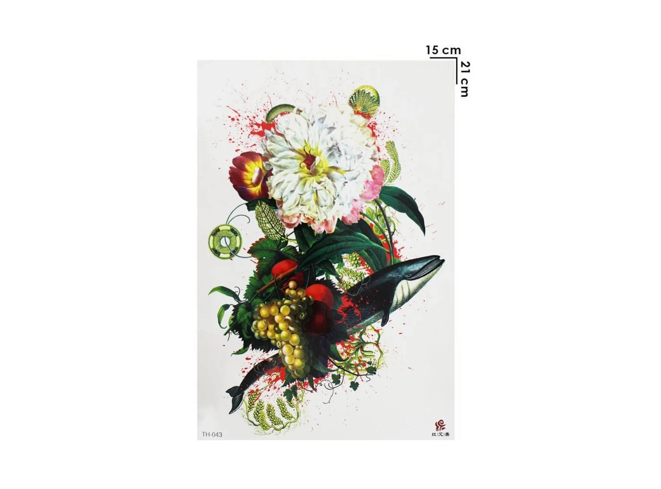 Geçici Çiçek Dövme Tattoo
