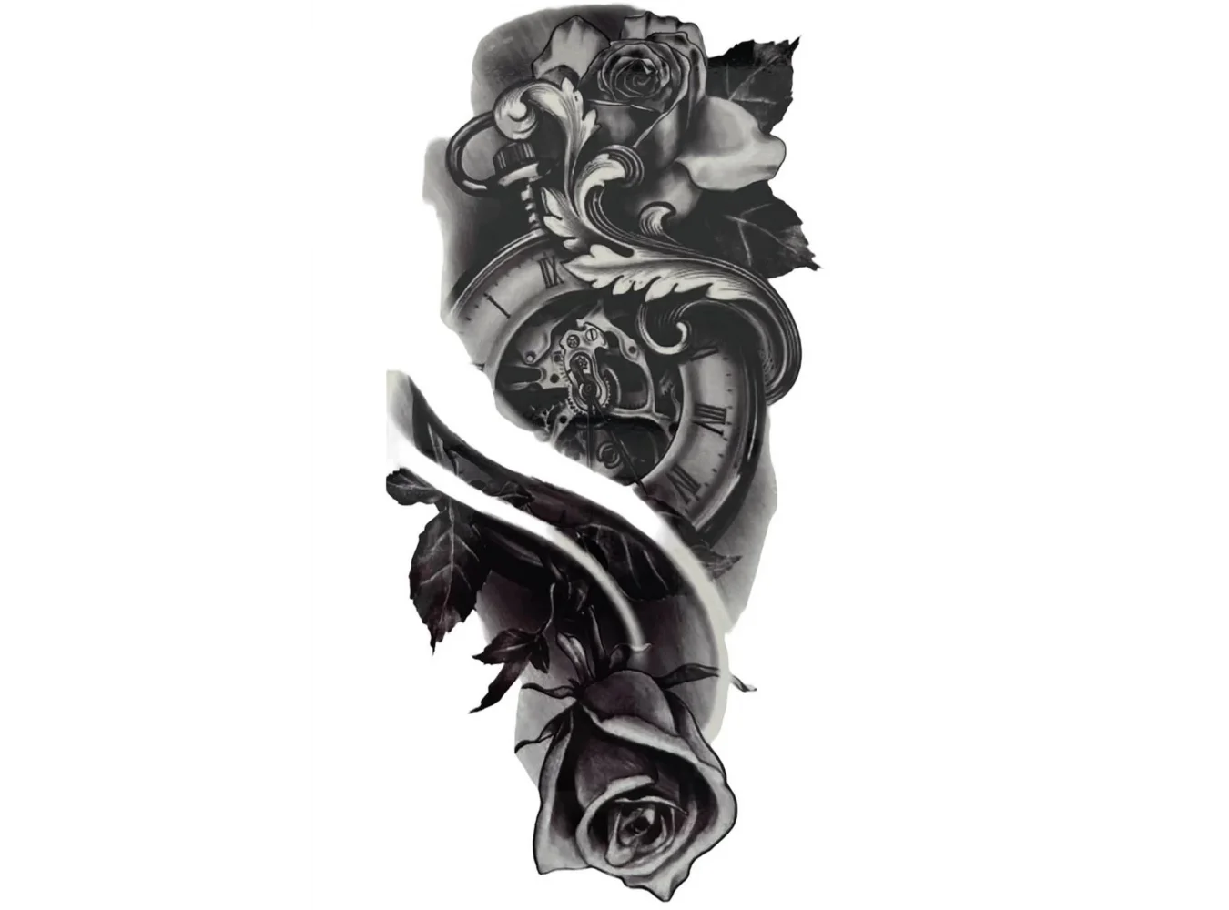 Geçici Karışık Figürlü Dövme Tattoo