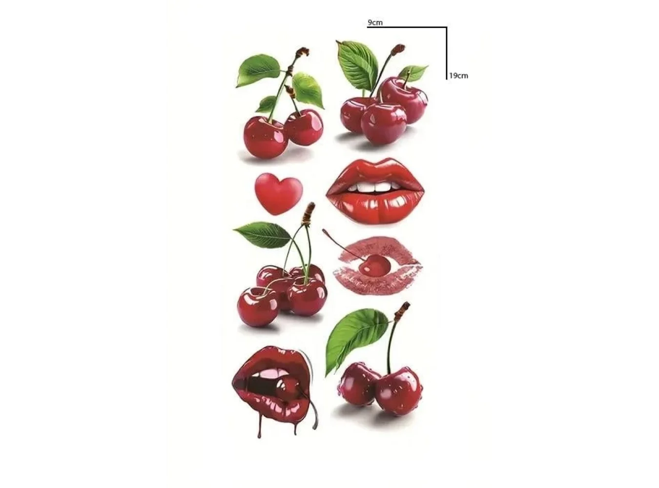 Geçici Karışık Model Dövme Tattoo
