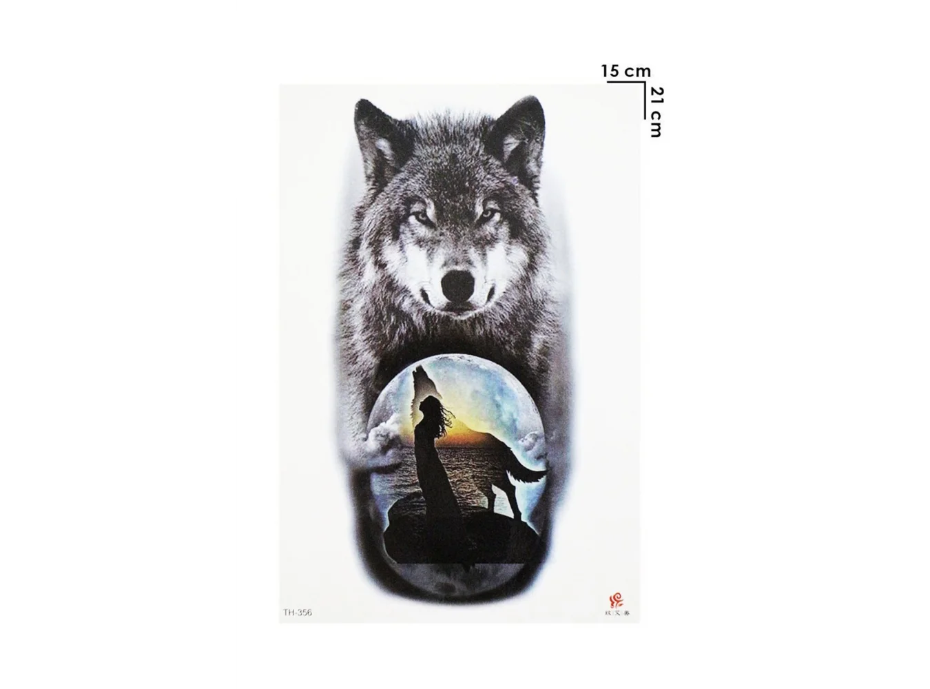 Geçici Kurt Dövme Tattoo