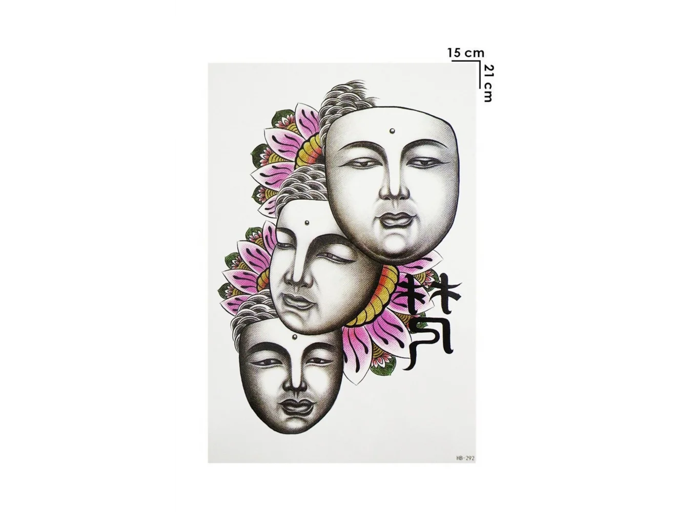 Geçici Maske Dövme Tattoo