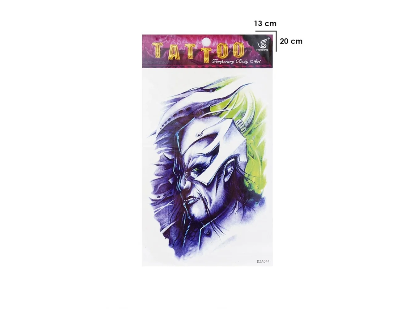 Geçici Savaşçı Dövme Tattoo