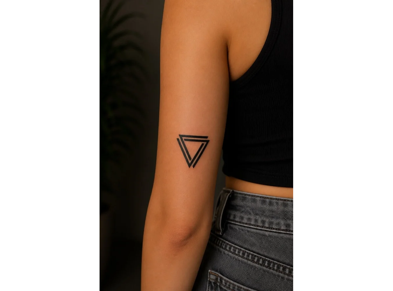 Geometrik Mini Geçici Dövme Tattoo