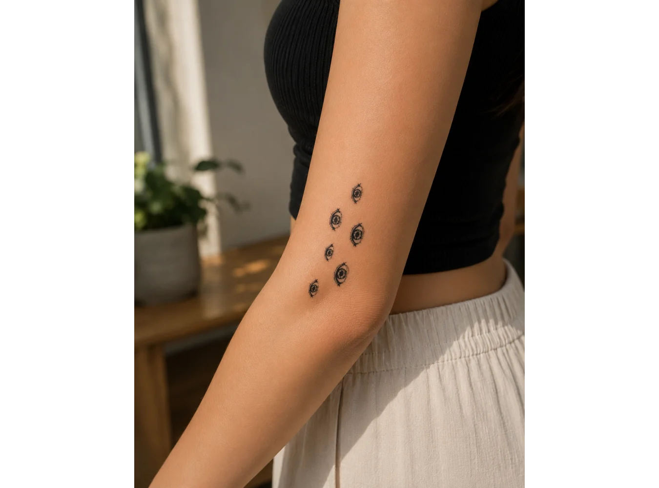Göz Mini Geçici Dövme Tattoo