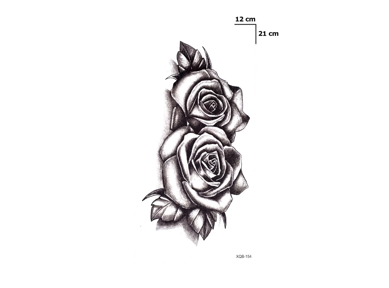 Gül Dövme Geçici Tattoo