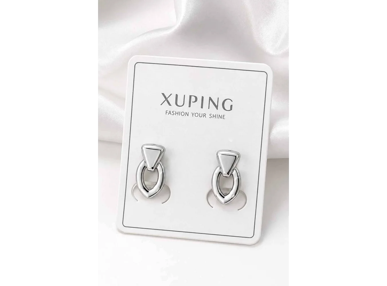 Gümüş Renk Xuping Küpe (Çift)