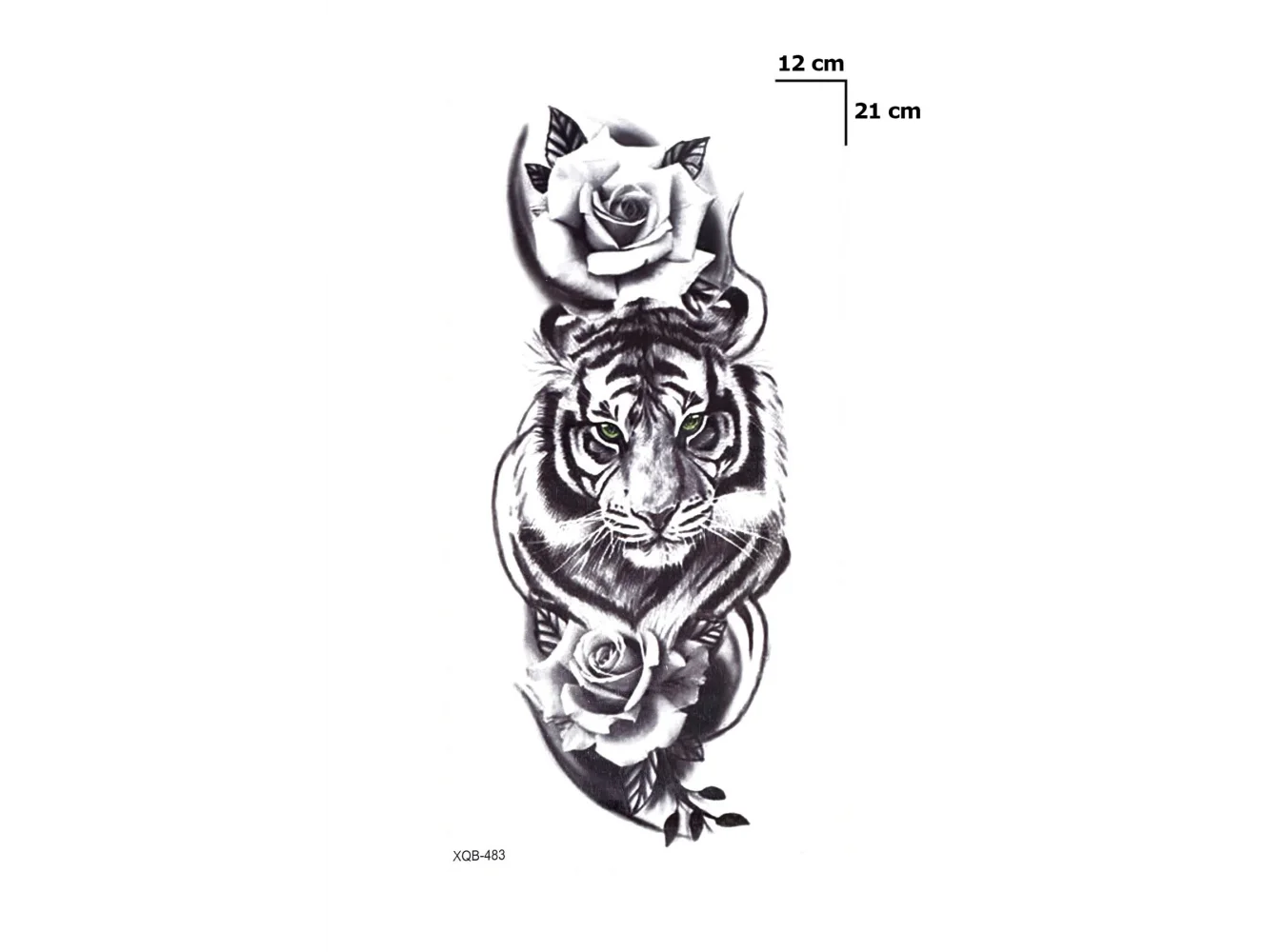 Kaplan Dövme Geçici Tattoo