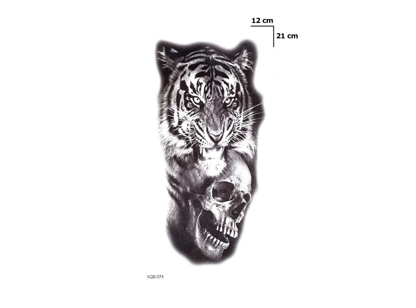 Kaplan Dövme Geçici Tattoo