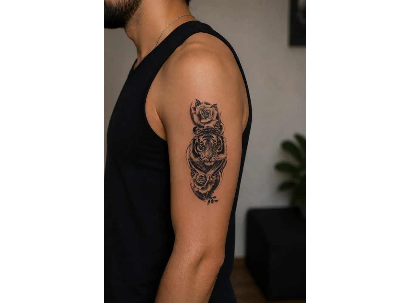 Kaplan Dövme Geçici Tattoo