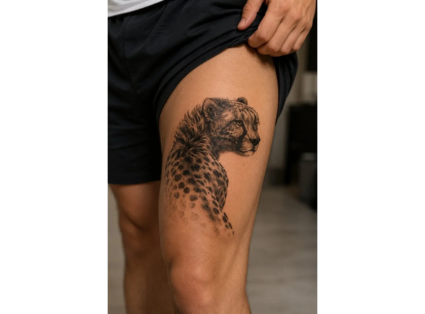 Kaplan Geçici Dövme Tattoo